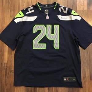 Nike marshawn lynch Seahawks jersey